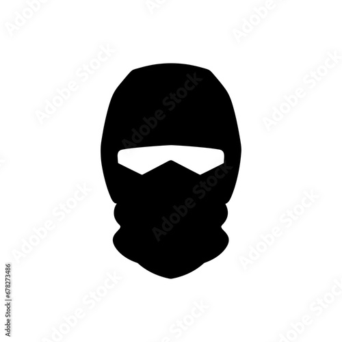 Ski mask icon - Simple Vector Illustration