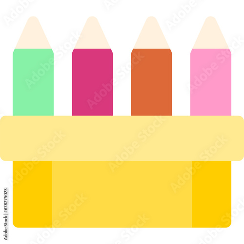 Color Pencil Icon