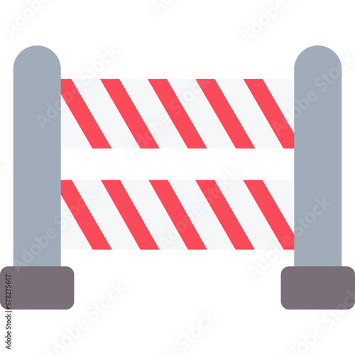 Road Blockade Icon