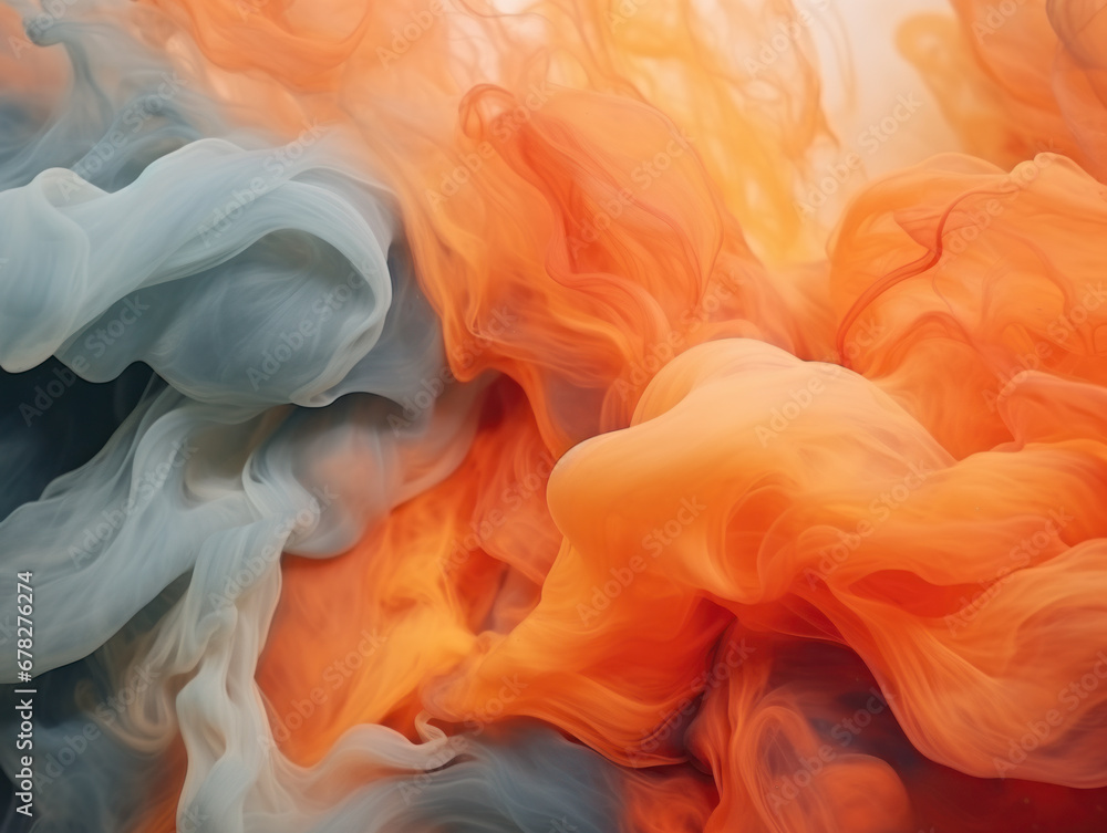 Background of abstract paint in water Background of abstract paint in water