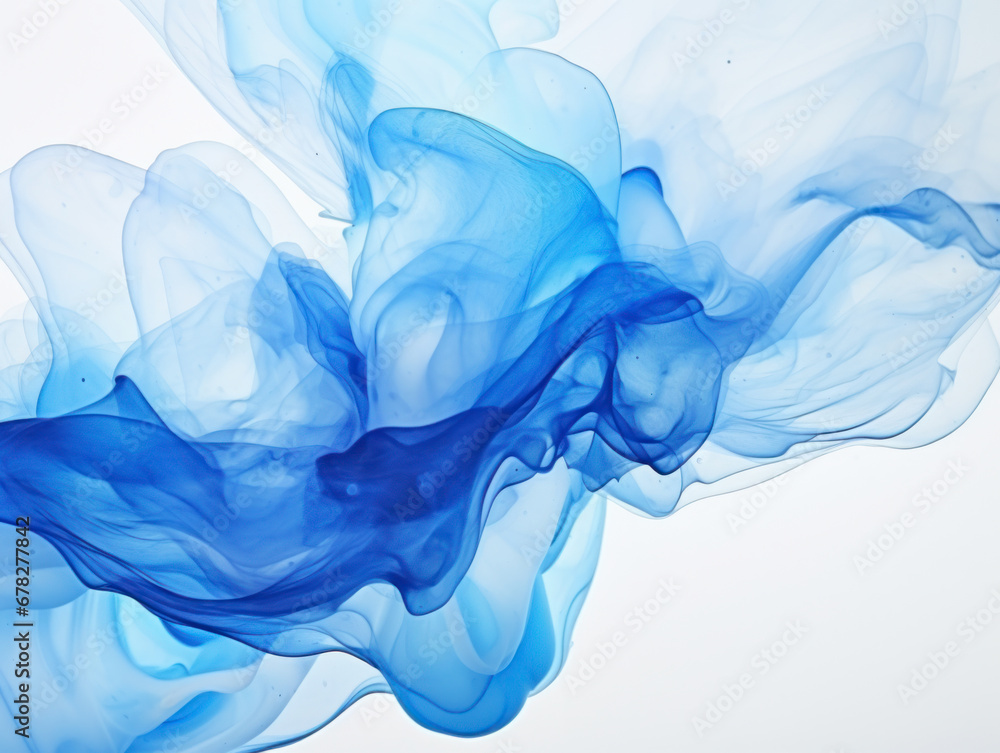 Background of abstract paint in water