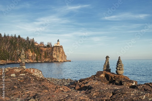 The split rock lighthouse museum in Minnesota