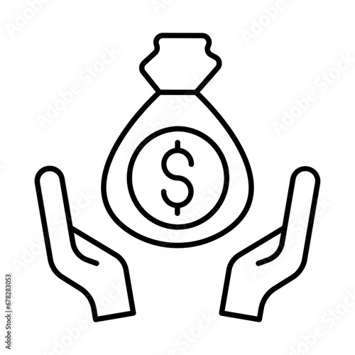 Money Laundering Icon Design