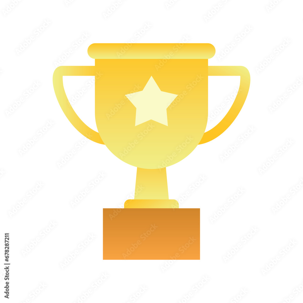 trophy icon design. champion reward sign and symbol. trophy icon design. champion reward sign and symbol.