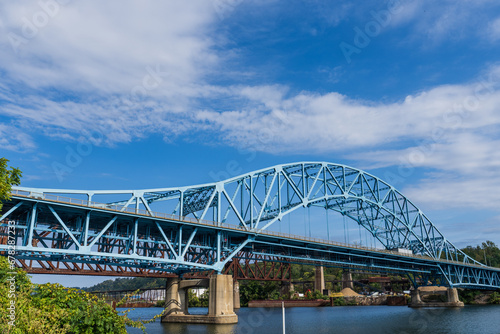 Belle Vernon Bridge, also known as the Speers-Belle Vernon Bridge is a suspended deck continuous through truss bridge that goes over the Monongahela River in Pennsylvania
