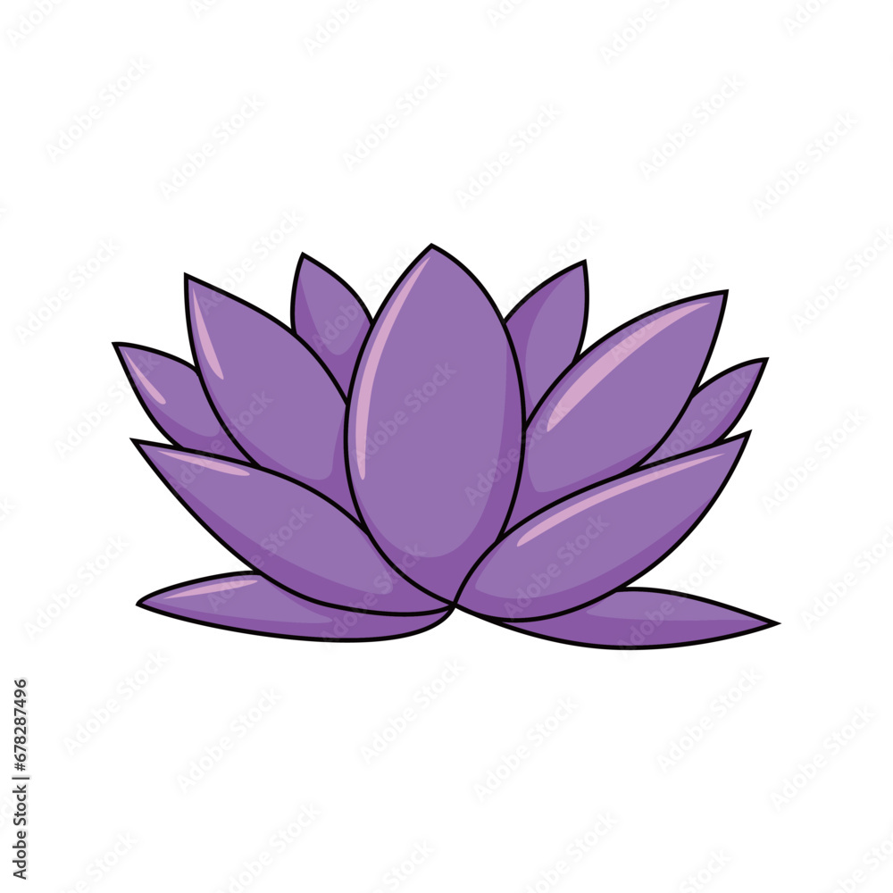 Lotus flower design vector illustration. exotic floral sign and symbol. Lotus flower design vector illustration. exotic floral sign and symbol.