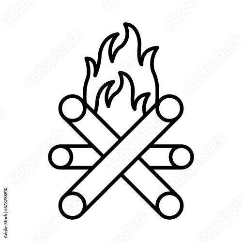 Bonfire Icon Design