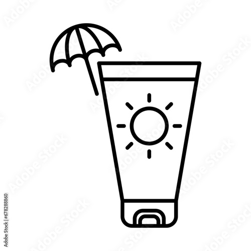 Suntan Icon Design