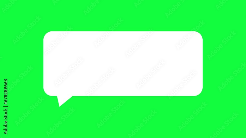 Speech bubble with shadow and green background - 1 Speech bubble with shadow and green background - 1