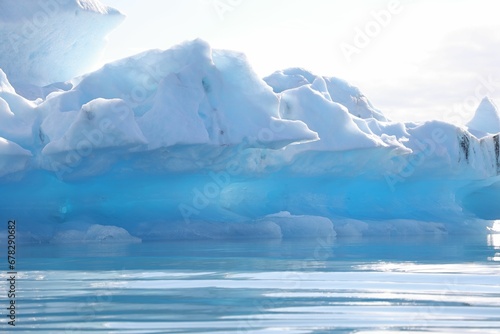 Landscape view of an iceberg