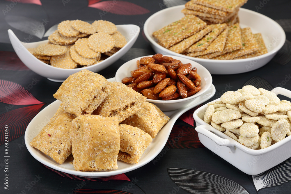 Group of Gajak or Sesame Seed Jaggery Group of Gajak or Sesame Seed Jaggery