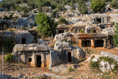 Limyra is a historical ancient city located in the Finike district of Antalya, Turkey. photo