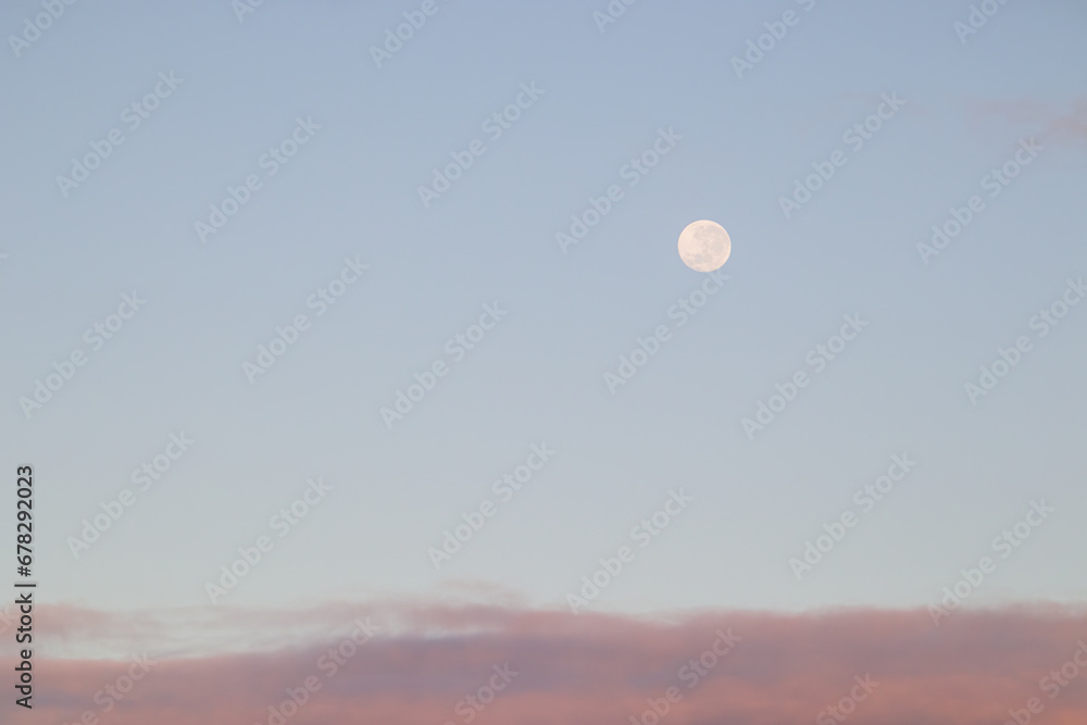 full moon in the sky of Rio de Janeiro. full moon in the sky of Rio de Janeiro.