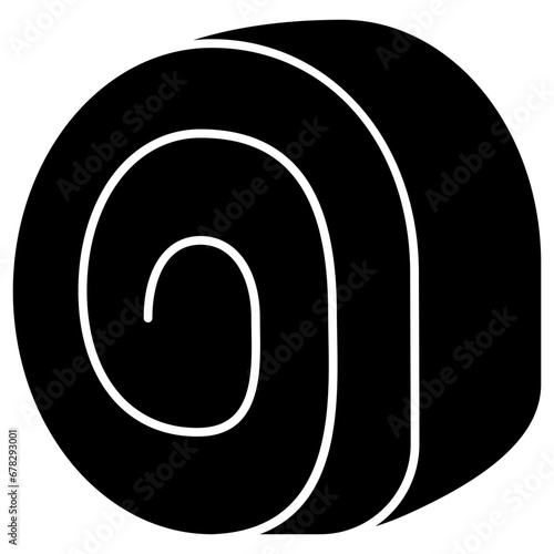 roll cake icon