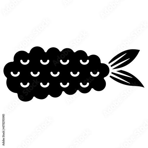 tempura japanese food icon