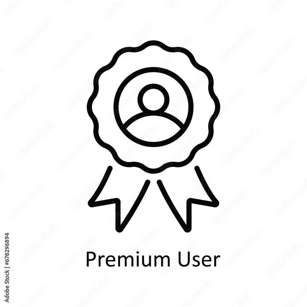 premium user vector outline Icon Design illustration. Business And Management Symbol on White background EPS 10 File premium user vector outline Icon Design illustration. Business And Management Symbol on White background EPS 10 File