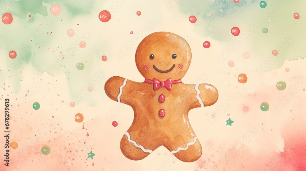 a painting of a ginger with a red bow tie on it's head and a green and pink background with bubbles in the sky and a green and pink hued. a painting of a ginger with a red bow tie on it's head and a green and pink background with bubbles in the sky and a green and pink hued.