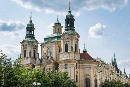 Saint Nicholas church, Prague, Czech republic, travel destination