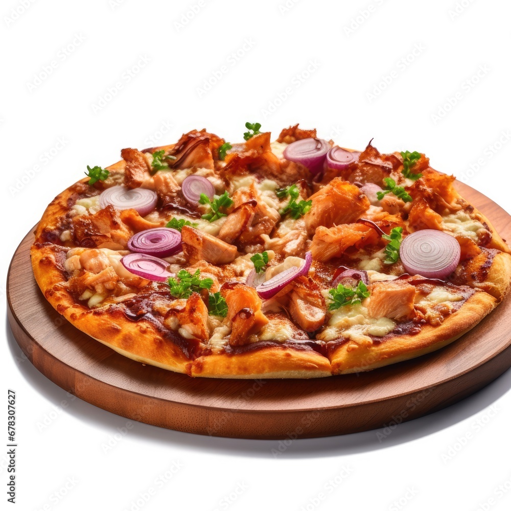 Pizza w Smoked Beef and Chicken Pizza w Smoked Beef and Chicken