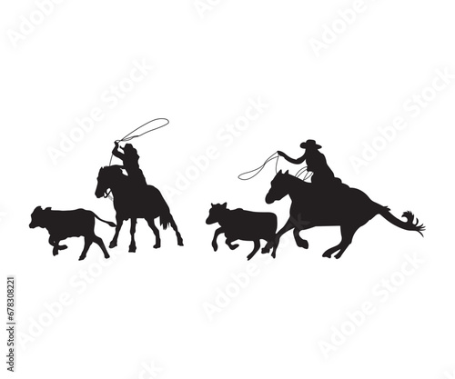 Team Roping Rodeo Ranch, Team roping, Cattle Roping Cowboy, Cattle Ranch svg, Rodeo, Ranch Rodeo returns