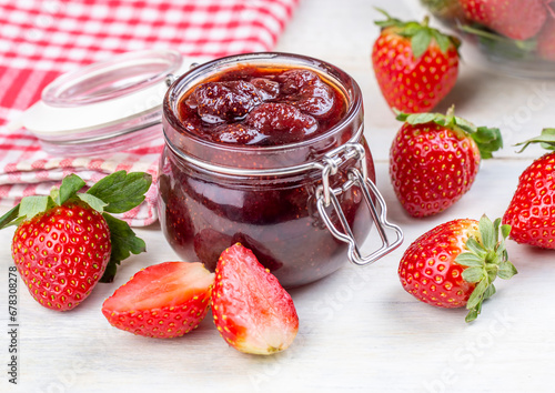 Homemade delicious strawber...