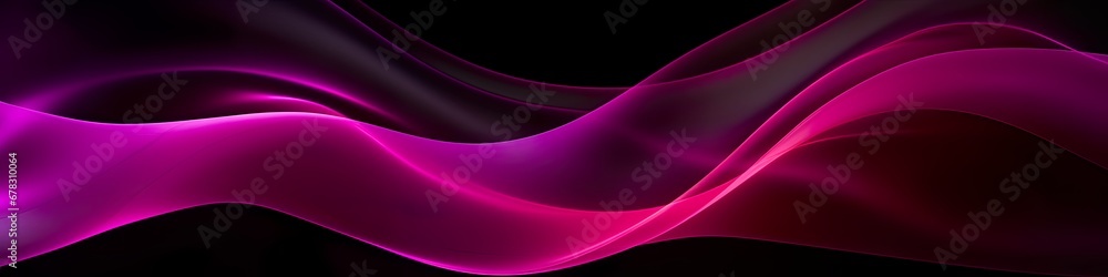 Luxury pink, magenta wave of lights and sparkle, elegant fluid data transfer technology, bokeh pink swirl on black background. Card for luxury greetings, business, technology and love. Luxury pink, magenta wave of lights and sparkle, elegant fluid data transfer technology, bokeh pink swirl on black background. Card for luxury greetings, business, technology and love.