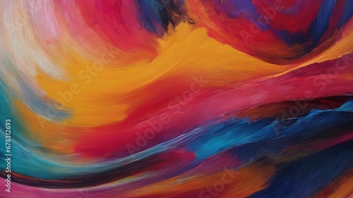abstract colorful background with watercolor