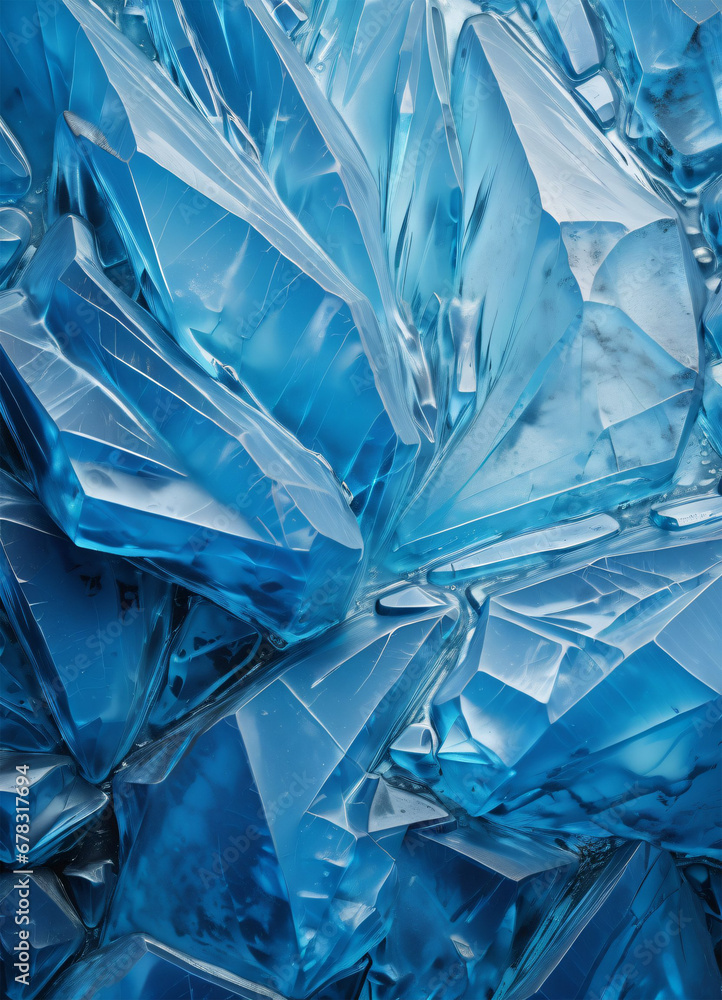 Obraz premium Frozen Ice texture background