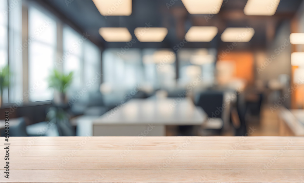Empty office table, perfect template Empty office table, perfect template