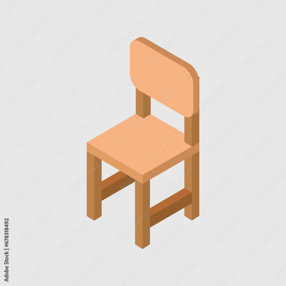 Chair isometric Chair isometric