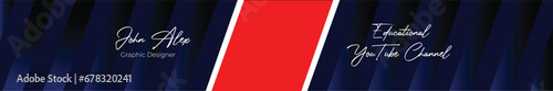 YouTube Banner Channel Art Design Template