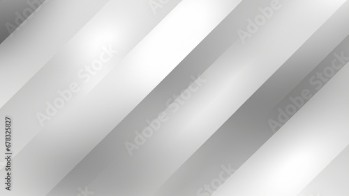 Subtle Abstract White and Grey Background with Pale Geometric Shapes Sideways Depth