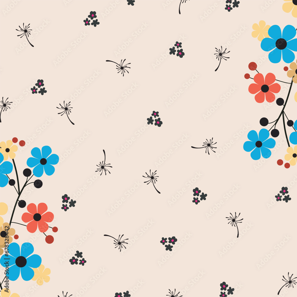 seamless pattern of nature seamless pattern of nature