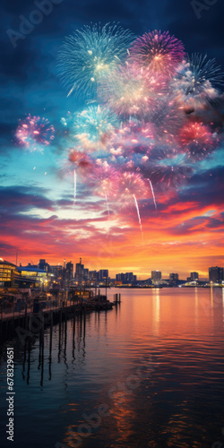 Feuerwerk am Hafen © Fatih