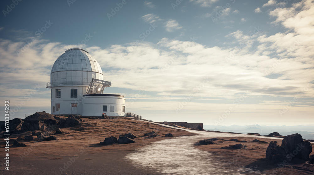 Obraz premium Astronomical Observatory.