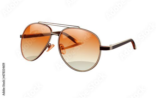 Stylish Brighteyes Eyewear Isolated On a Clear Surface or PNG Transparent Background.