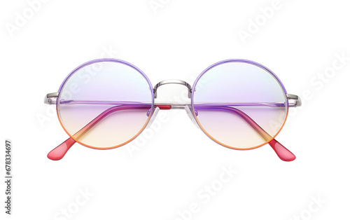 Good Looking Brightgaze Glasses Isolated On a Clear Surface or PNG Transparent Background.