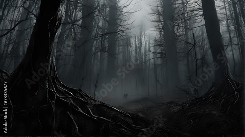 fog in forest © Nguyen