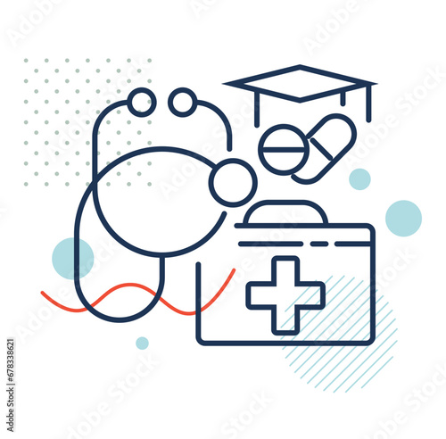 Medical Education Courses - Stock Icon