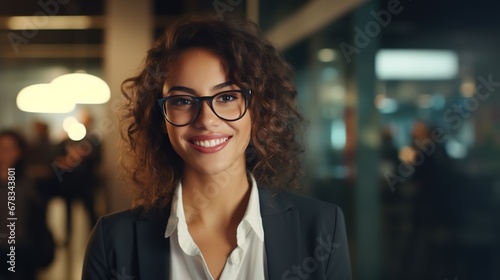 Young Happy Cheerful Professional Business Woman 