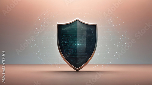 Cyber ​​security and data protection, internet network security, protect business and financial transaction data from cyber attack, user private data security encryption	
