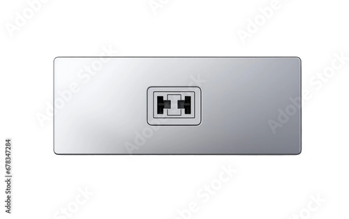Front Panel USB Ports in Stunning Color on a Clear Surface or PNG Transparent Background.