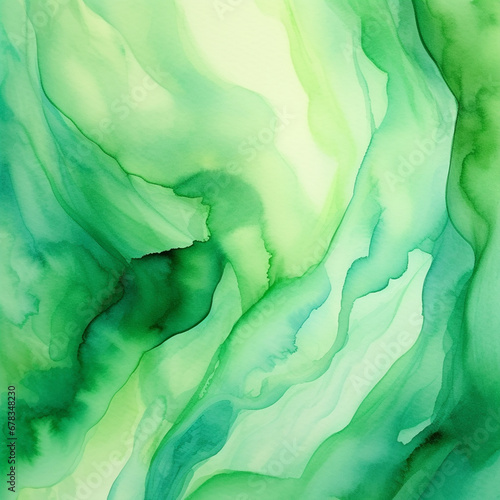 abstract green watercolor background