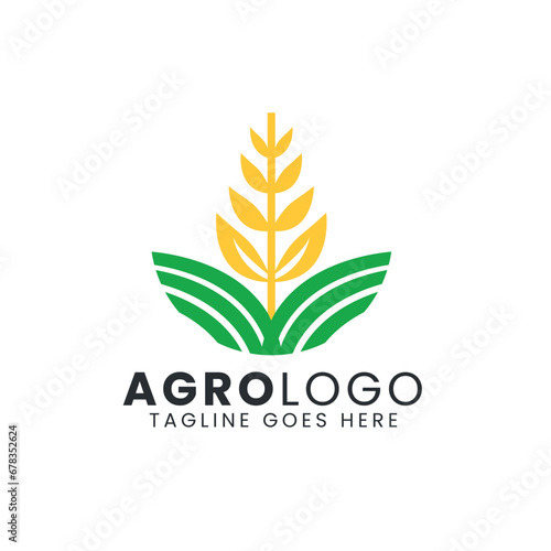 Agro Farm Logo design template