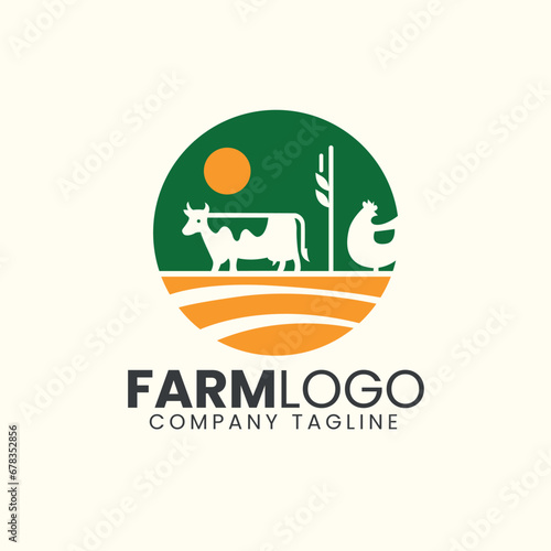 Animal Farming Logo Design 