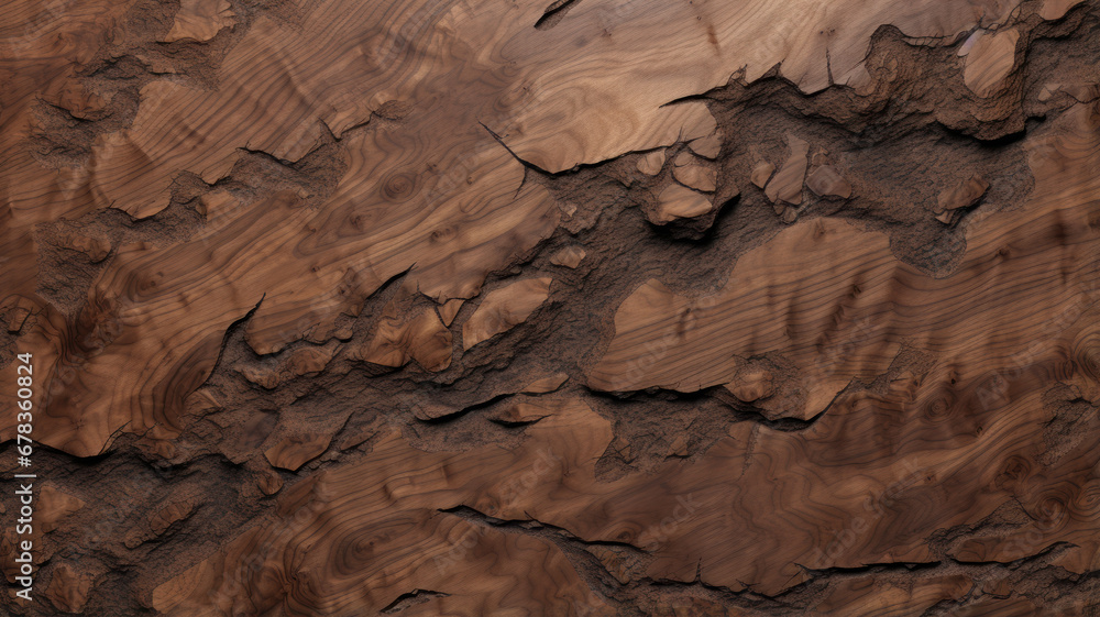 Black Walnut Wood Texture Background