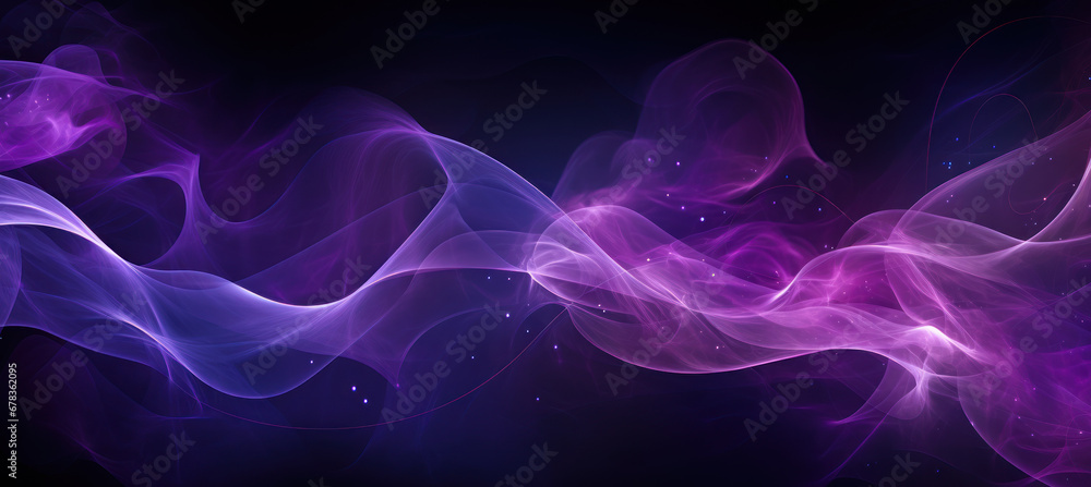 Purple Smoke on Dark Background Purple Smoke on Dark Background