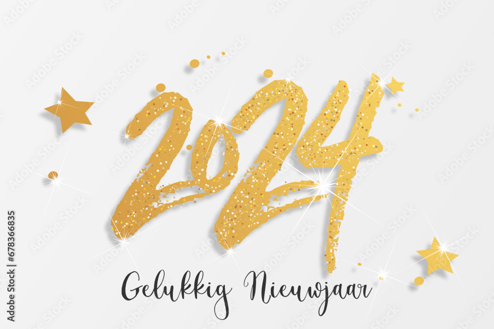 2024 - gelukkig nieuwjaar 2024