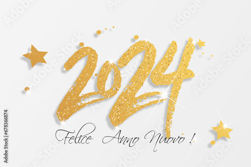 felice anno nuovo - buon anno 2024