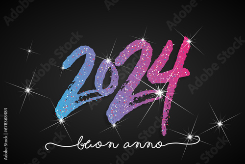 felice anno nuovo - buon anno 2024
